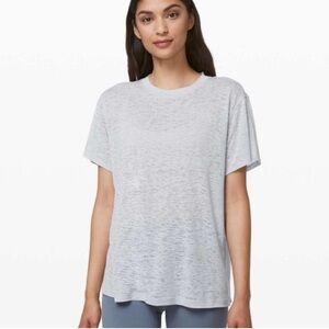 Lululemon All Yours Boyfriend Tee Veil